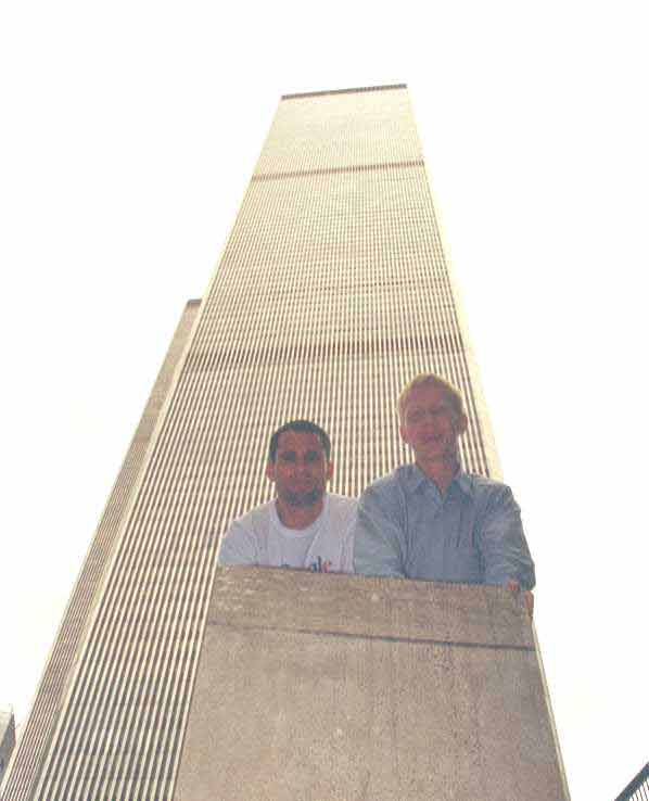 Colin Egan and Espen Folmo in New York
